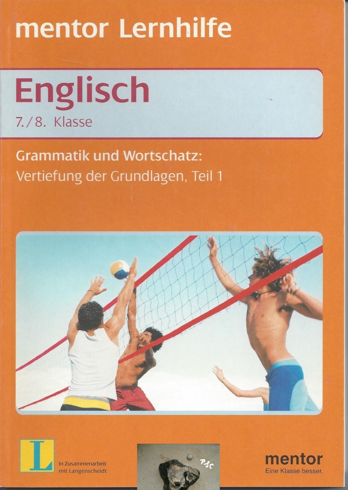 Bild 1 von Englisch 7. und 8. Klasse, Grammatik und Wortschatz, Teil 1