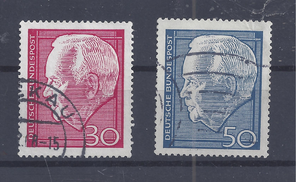 Bild 1 von Briefmarken, Bund BRD, Mi. Nr. 542-543, gestempelt