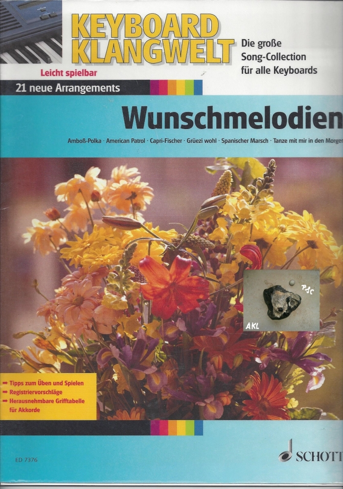 Bild 1 von Keyboard Klangwelt, Wunschmelodien, Schott, Edition 7376