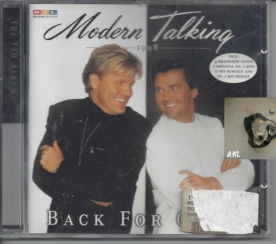 Bild 1 von Modern Talking, Back for good, CD