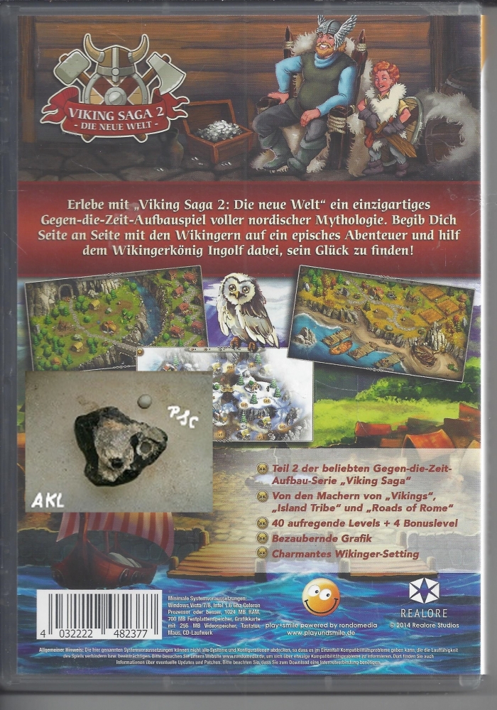 Bild 1 von Viking Saga 2, die neue Welt, Spannendes Aufbau-Strategie Spiel, CD-ROM für PC
