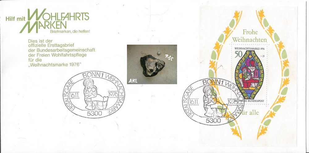 Bild 1 von Mi. Nr. 112, Briefmarke, Bund BRD, Block, Frohe Weihnachten für alle 1976
