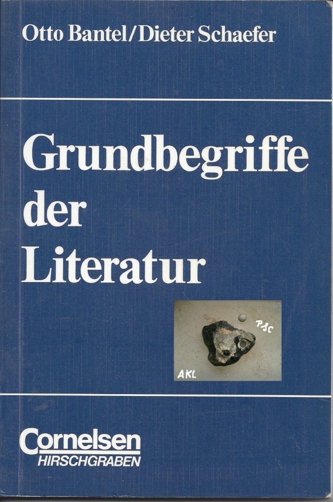 Bild 1 von Grundbegriffe der Literatur, Otto Bantel, Dieter Schaefer, Cornelsen