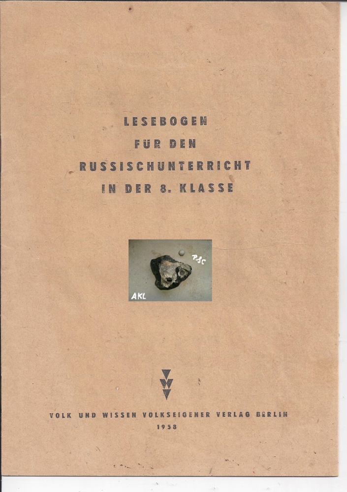 Bild 1 von Lesebogen für den russischen Unterricht in der 8. Klasse, Volk und Wissen, Heft