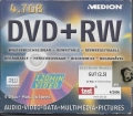DVD+RW wiederbeschreibbar, 5 Stück