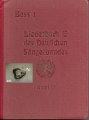 Liederbuch des deutschen Sängerbundes, Bass I, Band II