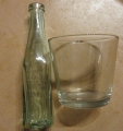 Bild 4 von Glasflasche, Glas für Kerzen, Tischdekorationen