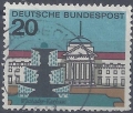 Bild 1 von Mi. Nr. 420, Hauptstädte, Wiesbaden 20, Jahr 1964, gestempelt
