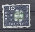 Bild 1 von Mi. Nr. 267, BRD, Bund, Fernsehen 10, Jahr 1957, V 2a, gestempelt