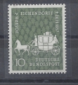 Bild 1 von Mi. Nr. 280, BRD, Bund, Jahr 1957, J.v. Eichendorff, V1a, mit Klebefläche