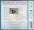 Bild 2 von Schneeflöckchen, Weißröckchen, Kinderlieder und Gedichte zur Weihnacht, CD