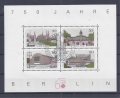 Briefmarken, Berlin West, Mi.Nr. 772-775, Block, gestemp, Gummi