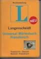 Langenscheidt Universal Wörterbuch, Französisch