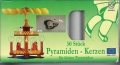 Bild 1 von 50 Stück Pyramiden Kerzen weiß für kleine Pyramiden