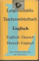 Langenscheidts Taschenwörterbuch Englisch, 80000 Stichwörter