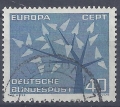 Bild 1 von Mi. Nr. 384, Europa 40, 1962, gestempelt