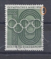 Mi. Nr. 231, BRD, Bund, Olympisches Jahr 1956, gestempelt
