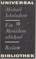 Ein Menschenschicksal, Michail Scholochow, Reclam