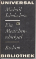 Ein Menschenschicksal, Michail Scholochow, Reclam ✔️