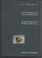 Wirtschaftswörterbuch Französisch Deutsch, R. Thomik, A. Peiffer