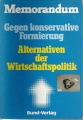 Memorandum gegen konservative Formierung, Bund Verlag