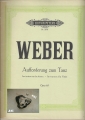 Weber, Aufforderung zum Tanz, Opus 65, Edition Nr. 2879 ✔️