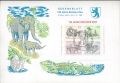 Briefmarken, Berlin, Block, Mi. Nr. 338-341, 125 Jahre Berliner Zoo