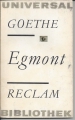 Egmont, Goethe, Universal, Reclam