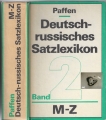 Deutsch-russisches Satzlexikon, Band 2, M-Z