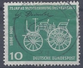 Bild 1 von Mi. Nr. 363, BRD, Bund, 70 Jahre Motorisierung Verkehr 10, Jahr 1961, gestempelt