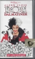 101 Dalmatiner, Glenn Close, VHS