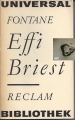 Effi Briest, Theodor Fontane, Reclam