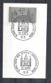 BRD Bund, Mi.Nr. 845, 40 Pf, 1000 Jahre Dom, 1975, gestempelt