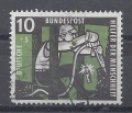 Mi. Nr. 271, BRD, Bund, Jahr 1957, Helfer der Menschheit 10, Var