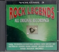 Rock Legends, all original recordings, Volume 3, CD