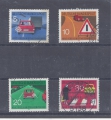 Briefmarken, Bund BRD Mi.-Nr. 670-673, gestempelt, Jahr 1971