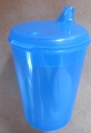 Schnabeltasse mit Meßanzeige, blau