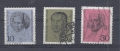 Mi. Nr. 616-618, Bund, BRD, gestempelt