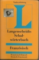 Langenscheidts Schulwörterbuch Französisch
