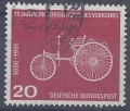 Bild 1 von Mi. Nr. 364, BRD, Bund, Jahr 1961, 70 Jahre Motorisierung Verkehr 20, gestempelt