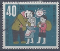 Bild 1 von Mi. Nr. 372, BRD, Bund, Jahr 1961, Wohlfahrt Märchen Grimm 40+20, gestempelt