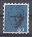 Mi. Nr. 344, Bund, BRD, 1960, Marshall 40, Klebefläche, V1