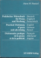 Praktisches Wörterbuch für Presse und Werbung Dt, Engl