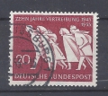 Bild 1 von Mi. Nr. 215, BRD, Bund, Jahr 1955, Zehn Jahre Vertreibung 20, gestempelt