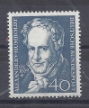 Bild 1 von Mi. Nr. 309, Bund, BRD, 1959, Freiherr Alexander, V1a, Klebefläche