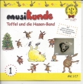 Bild 1 von musikunde, Toffel und die Hasen-Band 1, CD