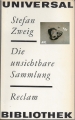 Die unsichtbare Sammlung, Stefan Zweig, Reclam