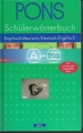 Bild 1 von Pons Schülerwörterbuch, Engl-Dt. und Dt.-Engl. ✔️
