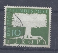 Bild 1 von Mi. Nr. 294, BRD, Bund, Europa 10, Jahr 1958, gestempelt, mit Wasserzeichen