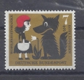 Mi. Nr. 340, Bund, BRD, 1960, Märchen 7, Klebefläche, V1